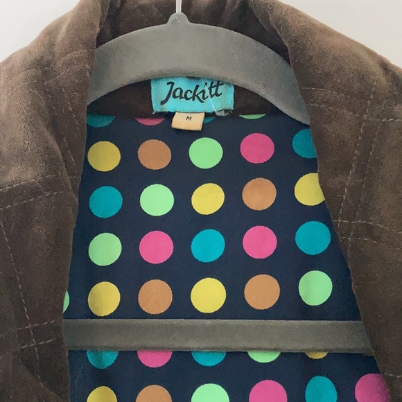 Quilted spring coat. - Picture 2 of 3